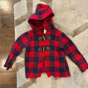 NWOT Oshkosh 2T Toggle Hooded Cardigan